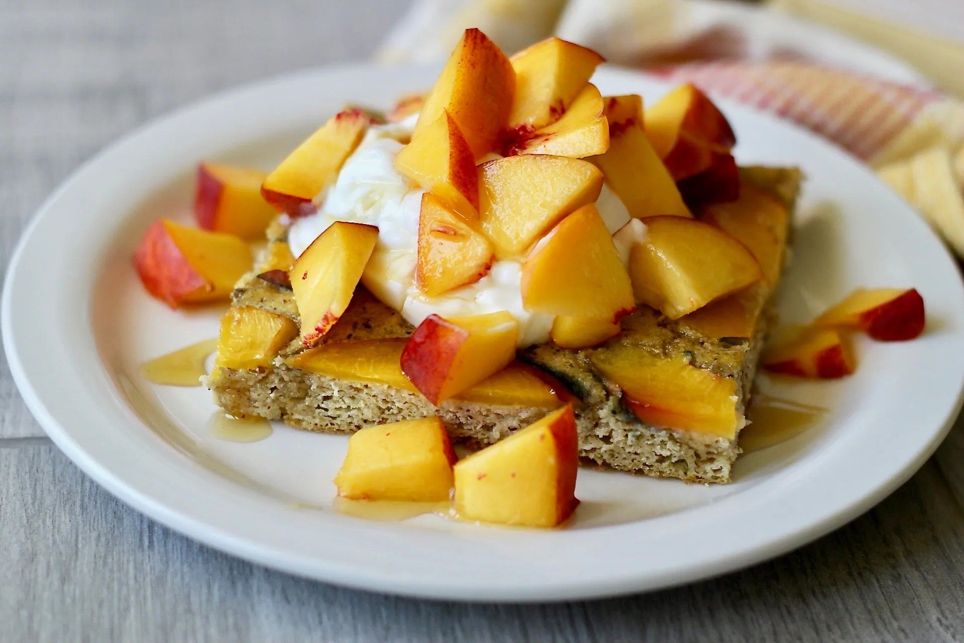 baked-pancake-with-peaches-recipe