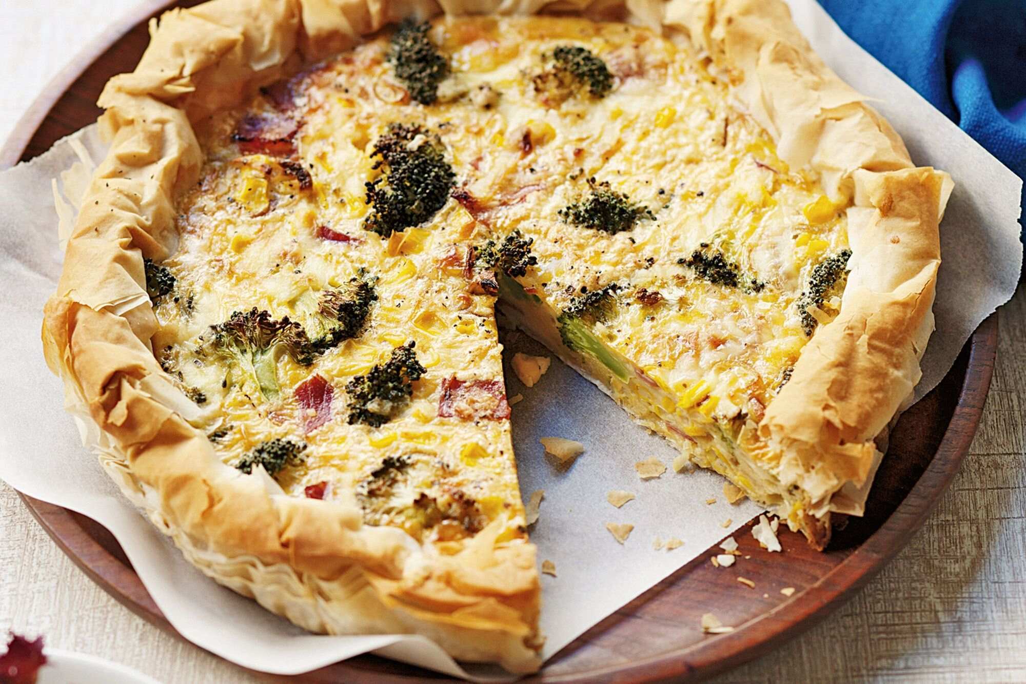 ham-and-veggie-quiche-recipe