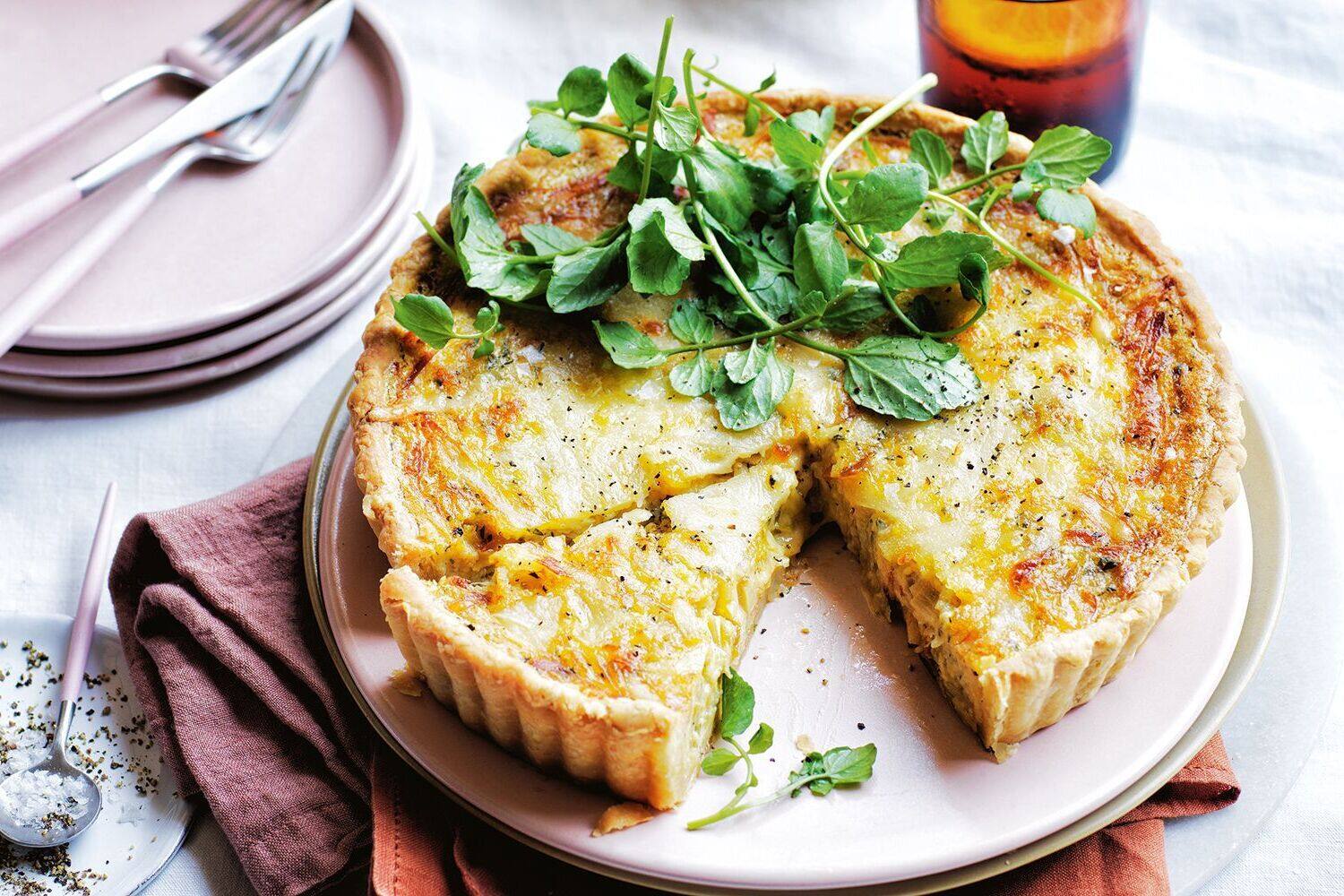 Leek And Cheese Quiche Recipe Coocaca sg Leek And Cheese Quiche Recipe Coocaca sg