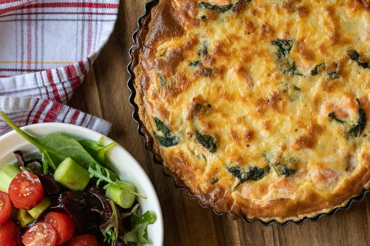 salmon-and-swiss-chard-quiche-recipe