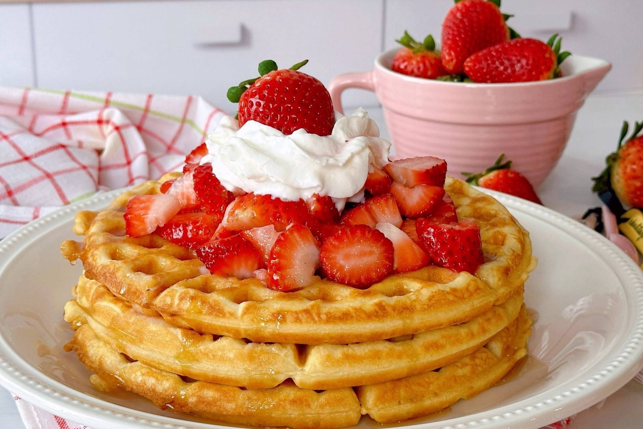 strawberry-waffles-recipe